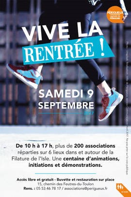 AFFICHE VIVE LA RENTREE 2017