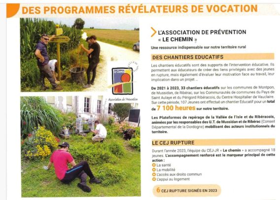 Chantiers Educatifs 2023 RVI AG